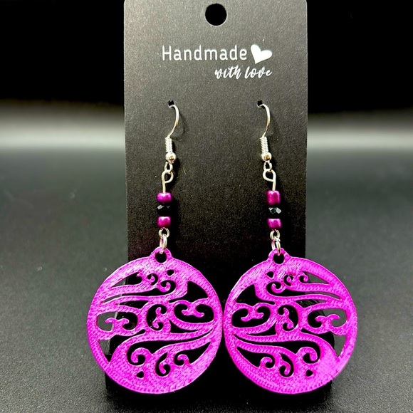 Elegant handmade earrings - Picture 1 of 6